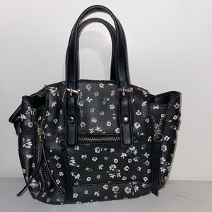 Black leather Mini purse